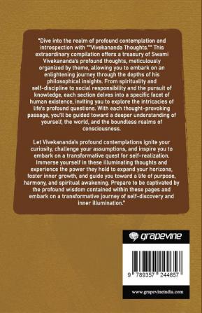 Swami Vivekananda's Thoughts: A Collection of His Noteworthy Sayings (by ITP Press)