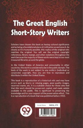 The Great English Short-Story Writers