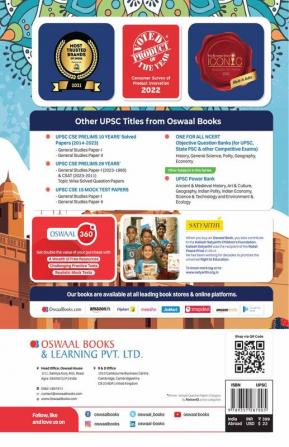 UPSC Power Bank:1000+ MCQs for UPSC and State PSCs and exams Modern History (For Latest Edition)