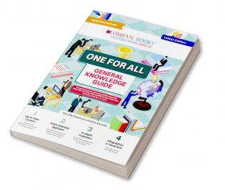 Oswaal One for all GK Guide English Medium (Latest Edition) For All Government Job Exams (UPSC State PSC PSUs SSC Banking Railways RRB Defence NDA/CDS Teaching State Govt. & More)