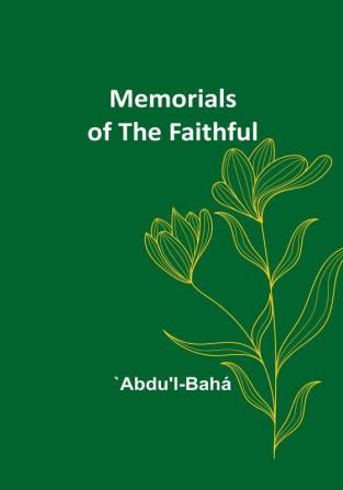 Memorials of the Faithful