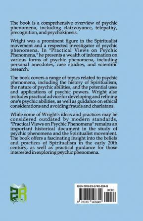 Practical Views On Psychic Phenomena