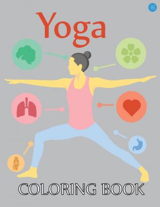 Yoga Coloring Book