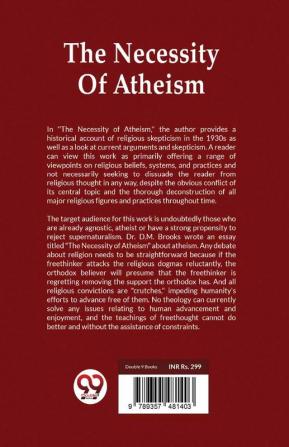 The Necessity Of Atheism