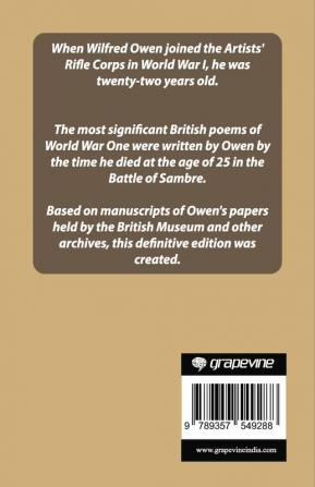 The Collected Poems of Wilfred Owen