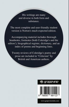 Coleridge's Poetry and Prose