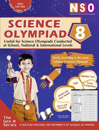 National Science Olympiad - Class 8 (With OMR Sheets)