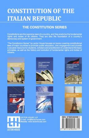 Constitution Of The Italian Republic