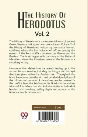 The History Of Herodotus Vol-2