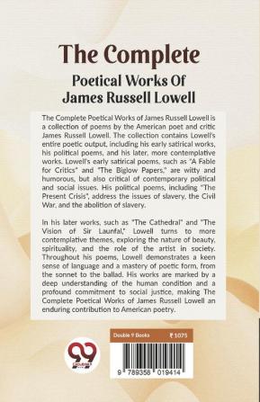 The Complete Poetical Works Of James Russell Lowell