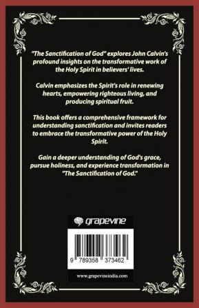 The Sanctification of God: The Work of the Holy Spirit