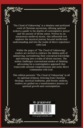 The Cloud of Unknowing: Seeking God Transcending Understanding