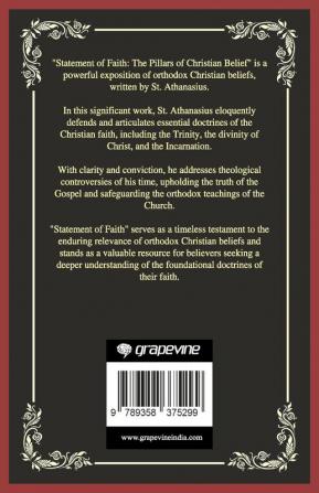 Statement of Faith: The Pillars of Christian Belief