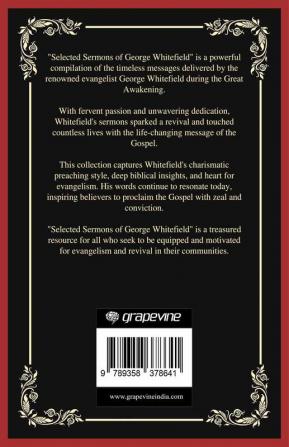 Selected Sermons of George Whitefield Reviving Hearts and Igniting Souls