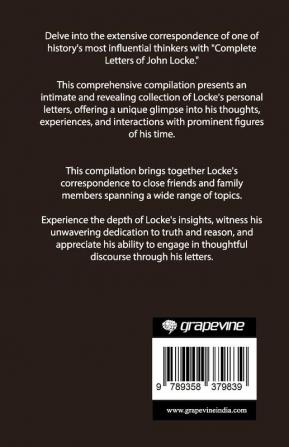 Complete Letters of John Locke (Grapevine edition)