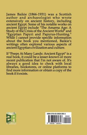 Peeps At Many Lands: Ancient Egypt