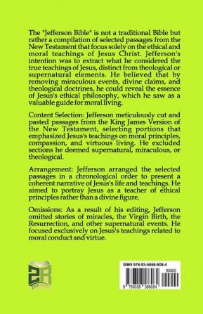 The Life and Morals of Jesus of Nazareth (The Jefferson Bible)