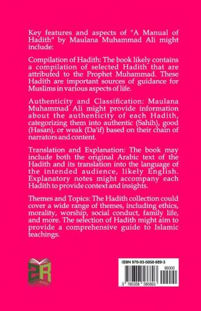 A Manual of Hadith