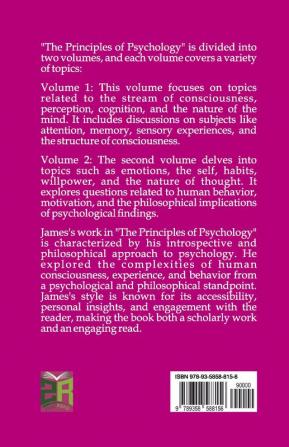 The Principles of Psychology Volume 2