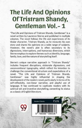 The Life And Opinions Of Tristram ShandyGentleman Vol.-1