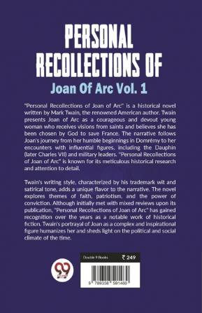 Personal Recollections Of Joan Of Arc Vol.1