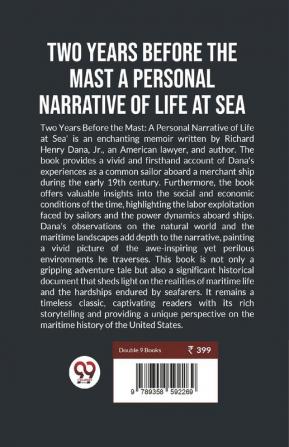 Two Years Before The Mast A Personal Narrative Of Life At Sea