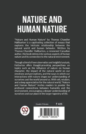 Nature And Human Nature