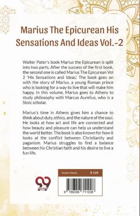 Marius The EpicureanHis Sensations And Ideas Vol. -2