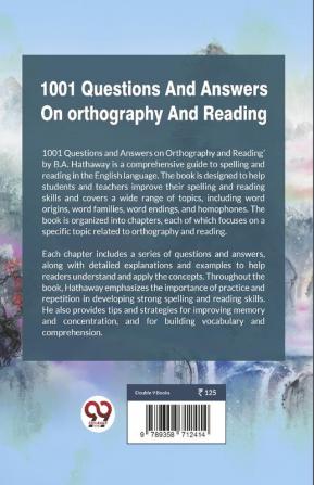 1001 Questions And Answers Onorthography And Reading