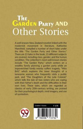 The Garden Party And Other Stories