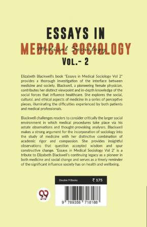 Essays In Medical Sociology Vol.- 2