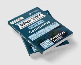 Bihar STET Paper II : Commerce 2024 (English Edition) | Higher Secondary (Class 11 & 12) - Bihar School Examination Board (BSEB) - 10 Practice Tests with Free Access To Online Tests