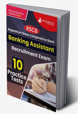 RSCB Banking Assistant Recruitment Exam Book 2024 (English Edition) | Rajasthan State Co-operative Bank Ltd. | 10 Practice Tests (2000 Solved MCQ) with Free Access To Online Tests