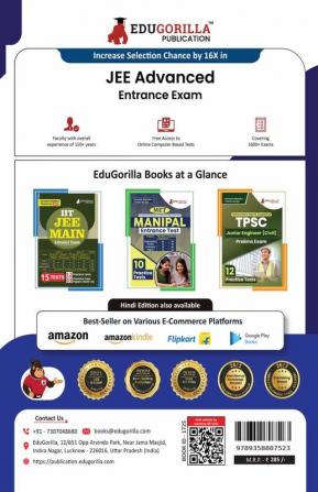 JEE Advanced 2024 - TestPrap Book [English Edition]| Joint Entrance Examination | 20 Practice Mock Tests (Paper I & II)