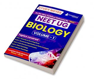 NEET UG Biology Study Notes 2024 (Volume-1) with Theory + Practice MCQs for Complete Preparation - Based on New Syllabus as per NMC | Includes A&R and Statement Type Questions