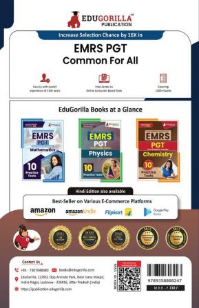 EMRS PGT : Common For All Exam Book 2023 (English Edition)- Eklavya Model Residential School Post Graduate Teacher - 20 Practice Tests (1400+ Solved MCQs) with Free Access To Online Tests