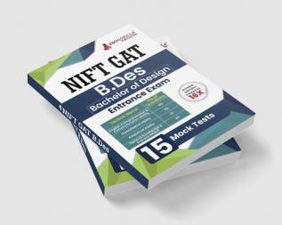 NIFT GAT B.Des 2024 : General Ability Test for Bachelor of Design | 15 Full Length Mock Tests with Free Access to Online Tests