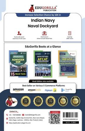 Indian Navy Naval Dockyard Apprentice Recruitment Exam Book 2024 (English Edition) - 30 Practice Tests (1500 Solved Mcq) With Free Access To Online Tests