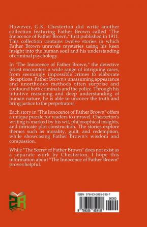 The Secret of Father Brown