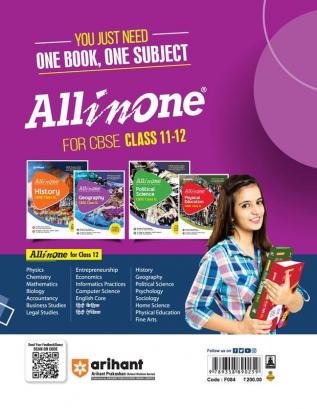Arihant CBSE Chapterwise Solved Papers 2023-2011 Physical Education Class 12th