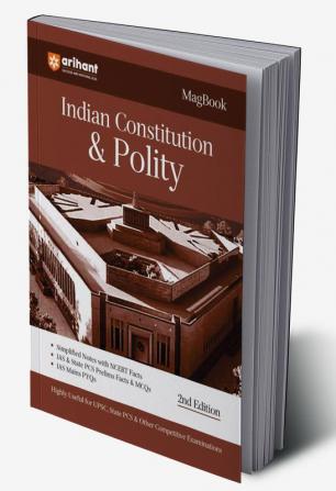 Arihant Magbook Indian Constitution & Polity for UPSC Civil Services IAS Prelims / State PCS & other Competitive Exam | IAS Mains PYQs