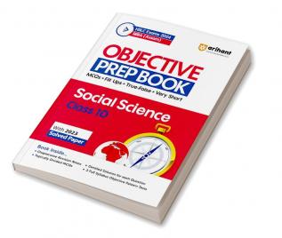 Objective Prep Book Social Science Class 10th HSLC Exam 2024