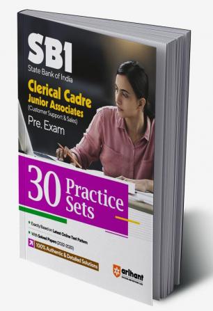 30 Practice Sets SBI Clerical Cadre Junior Associates (Customer Support & sales) Pre Exam 2023-24