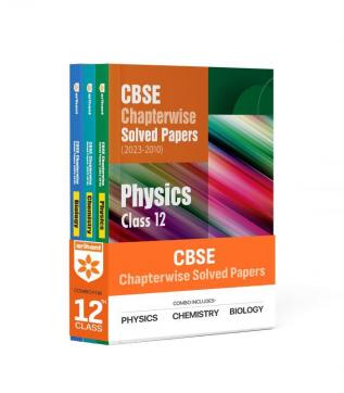 Arihant CBSE Chapterwise Solved Papers 2023-2010 Physics Chemistry Biology Class 12th (Set of 3 Books)