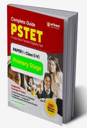 Arihant PSTET Punjab State Teacher Eligibility Test Paper 1 Class (1-5) Primary Stage Guide