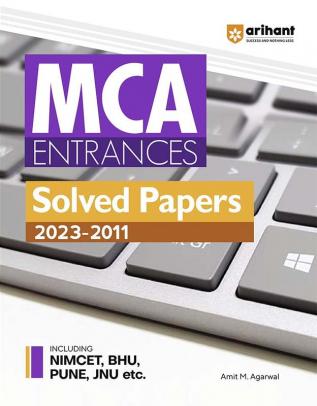 Arihant MCA Entrances Solved Papers (2023-2011) for 2024 Exam