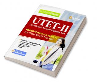 Success Master Guide UTET Paper 2 Uttarakhand Teacher Eligibility Test for Class 6 to 8 Maths and Science