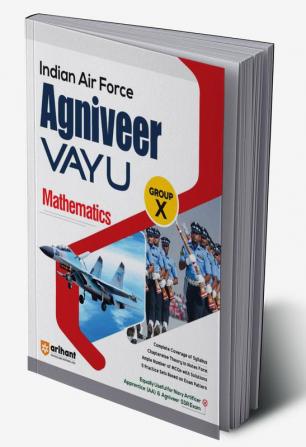 Arihant Indian Air Force Agniveer Vayu Guide for Mathematics Group X