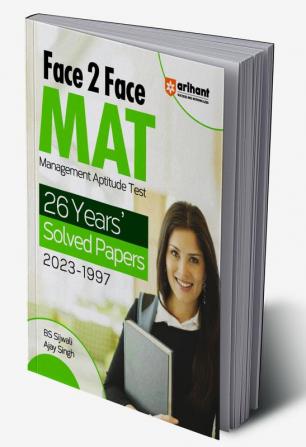 Arihant Face To Face MAT With 26 Years Solved Papers 2024