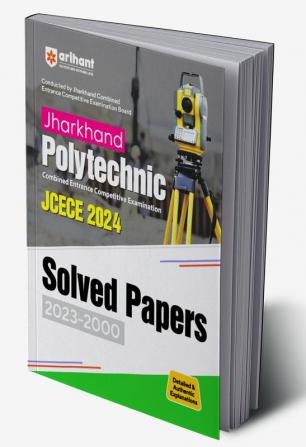 Arihant JCECE Jharkhand Polytechnic Exam Solved Paper (2023-2000) for 2024 Exam